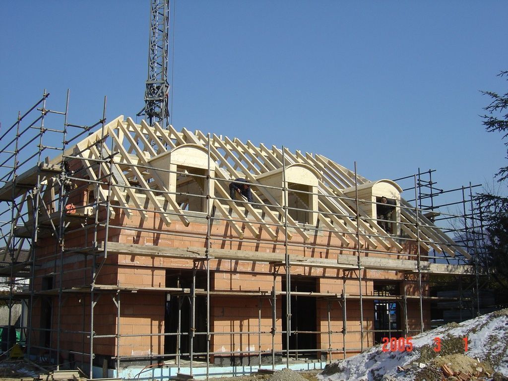 Réalisation charpente neuve - Gaidon SA