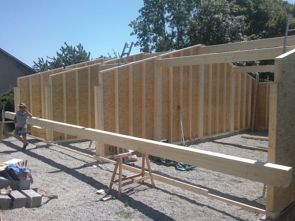 Réalisation charpente neuve - Gaidon SA