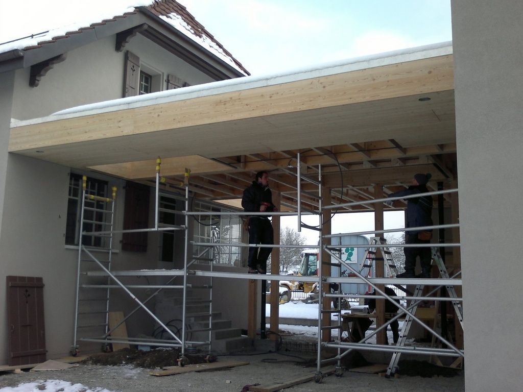 Réalisation charpente neuve - Gaidon SA