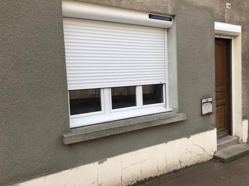 Volets roulants solaires.