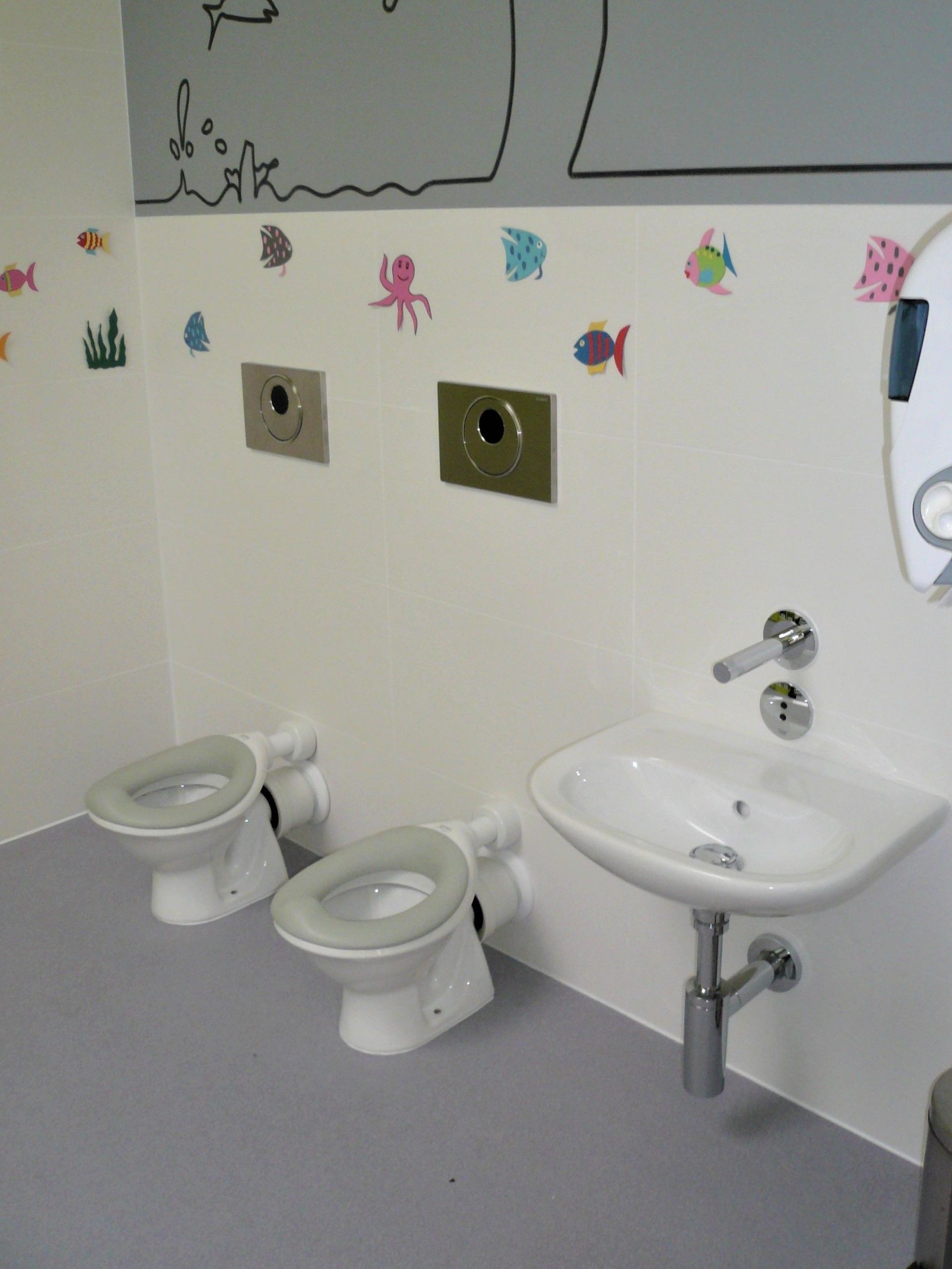 Piralla Sanitaires - Transformation intérieure