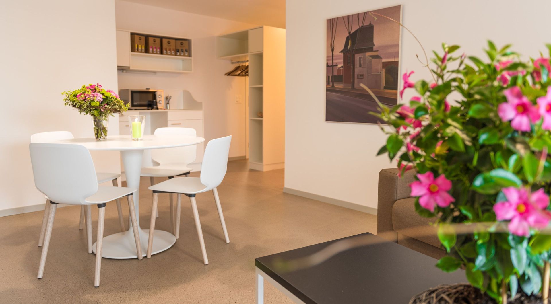 Hotel and guesthouse La Croix Blanche in Posieux - appartements - interior