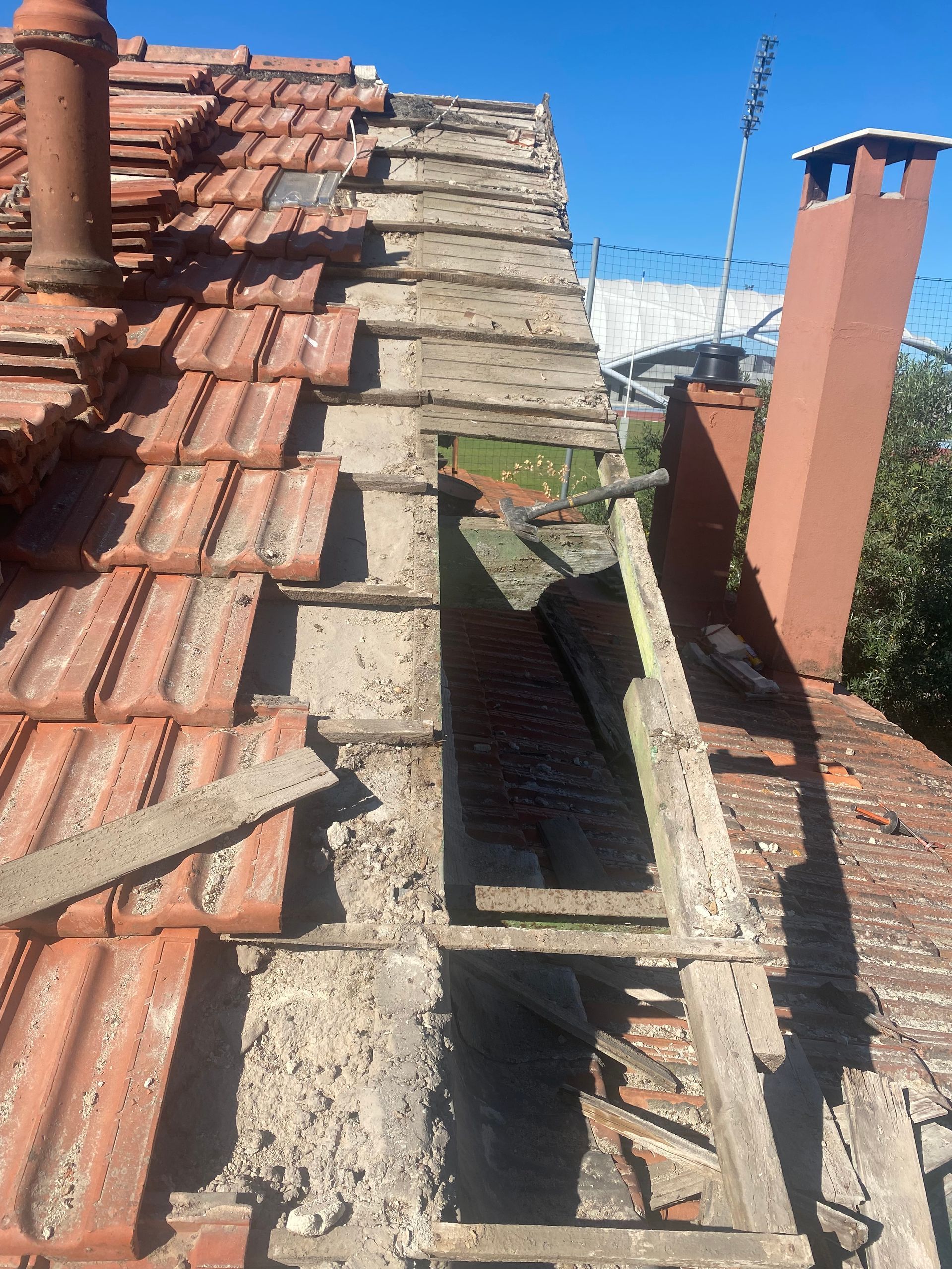 Réfection d'une toiture