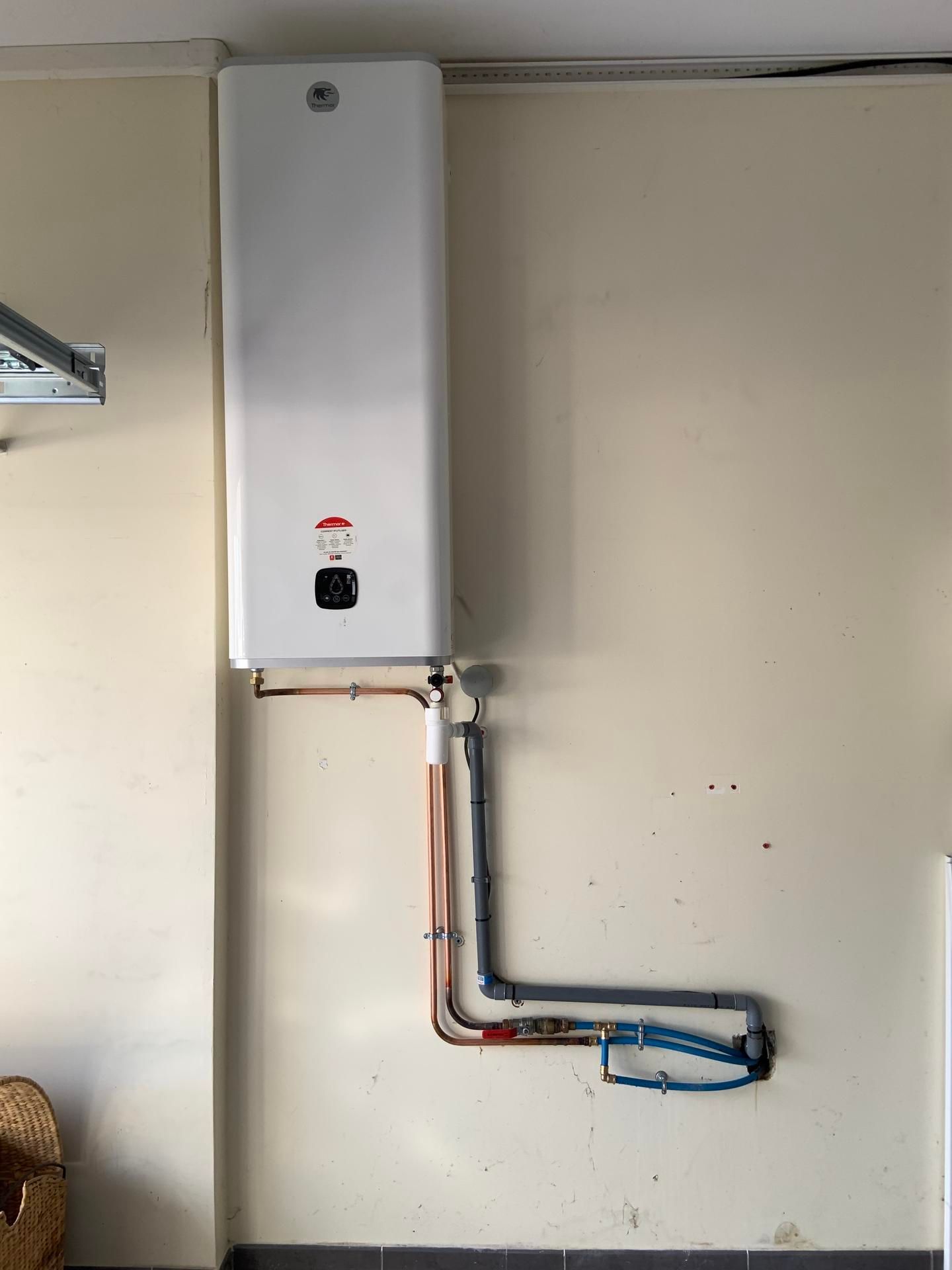 Installation de chauffe-eau