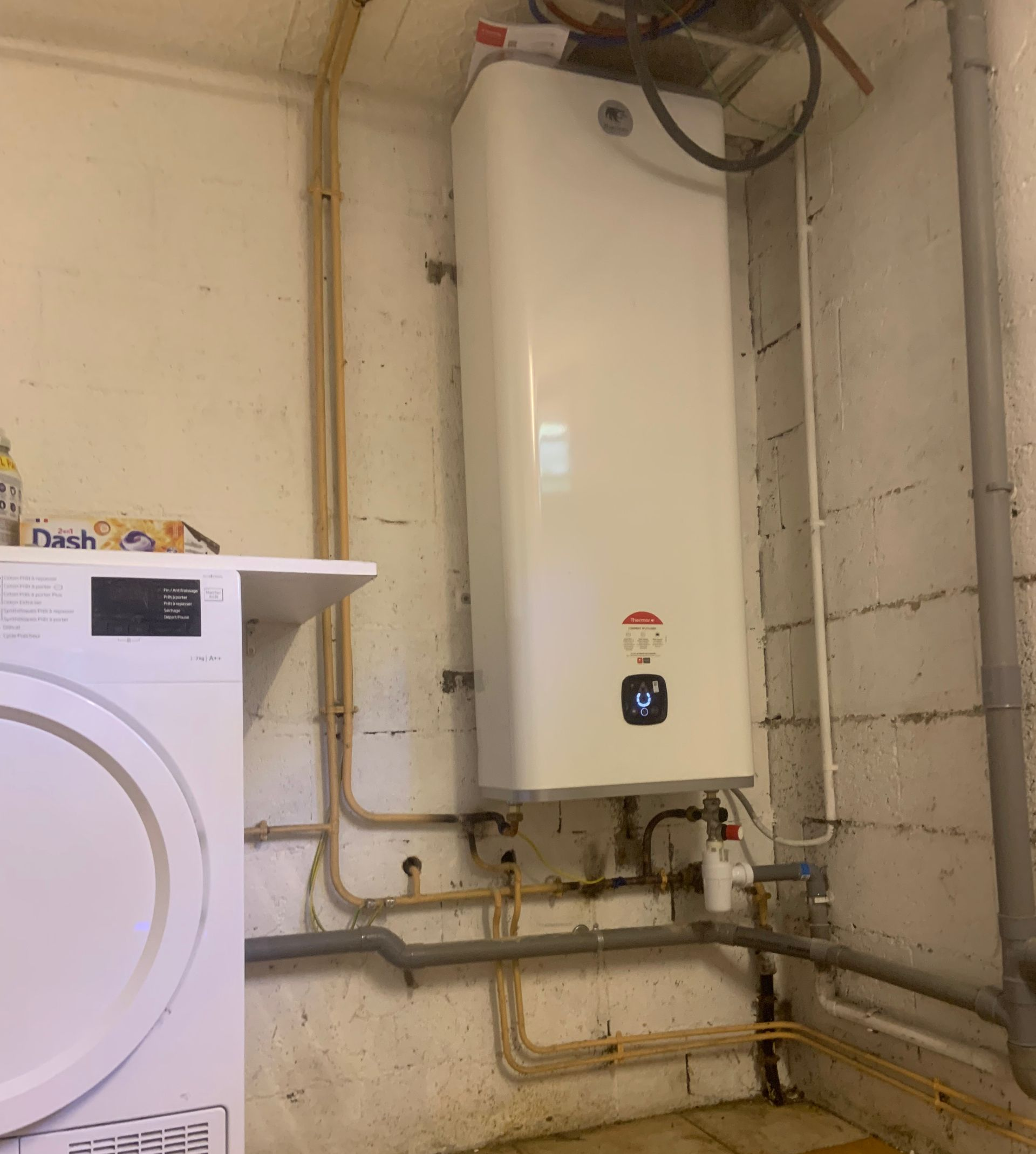 Remplacement d'un chauffe-eau
