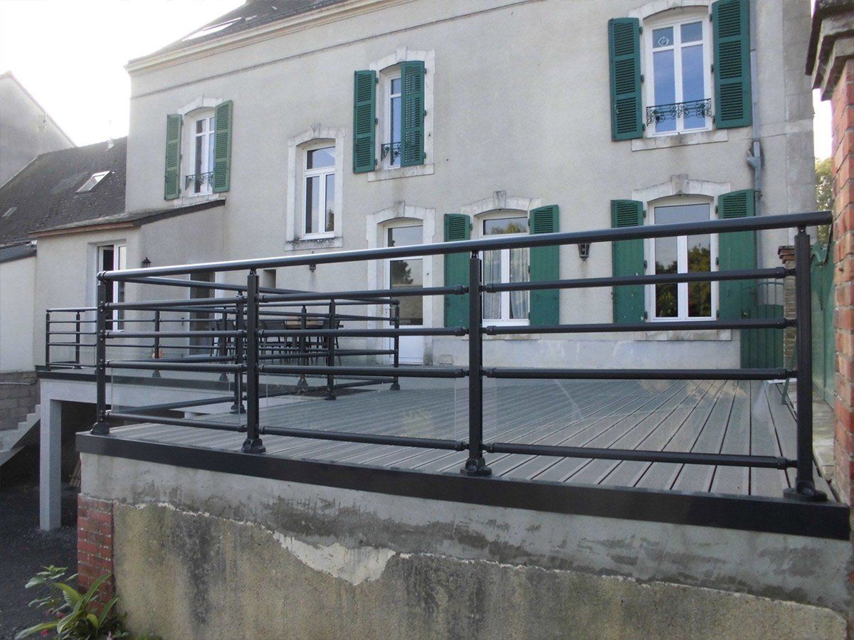 Garde-corps métallique