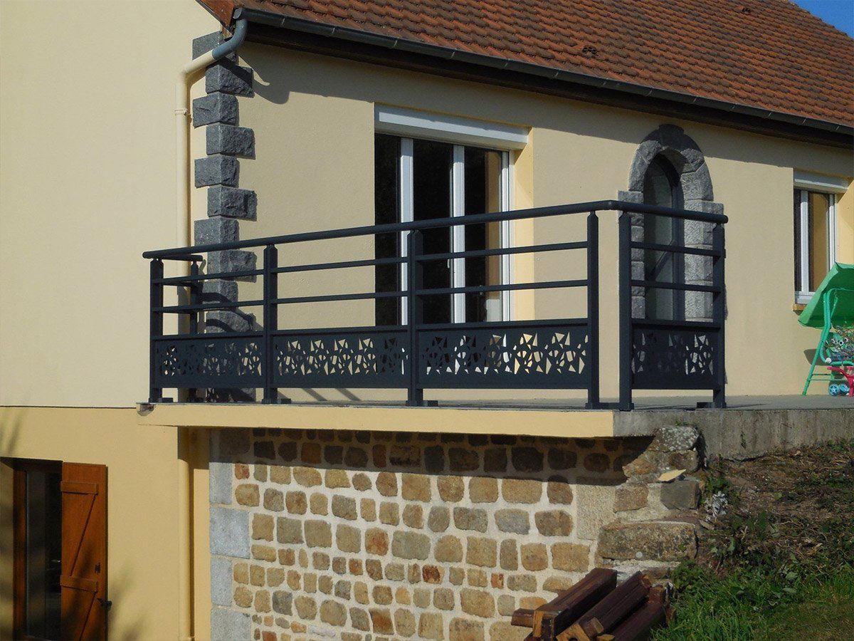 Garde-corps en fer forgé