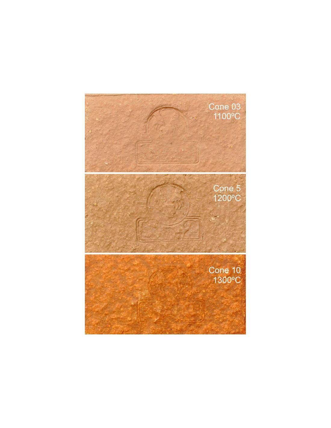 Pasta Refractaria Marrón Tostado Chamota Media