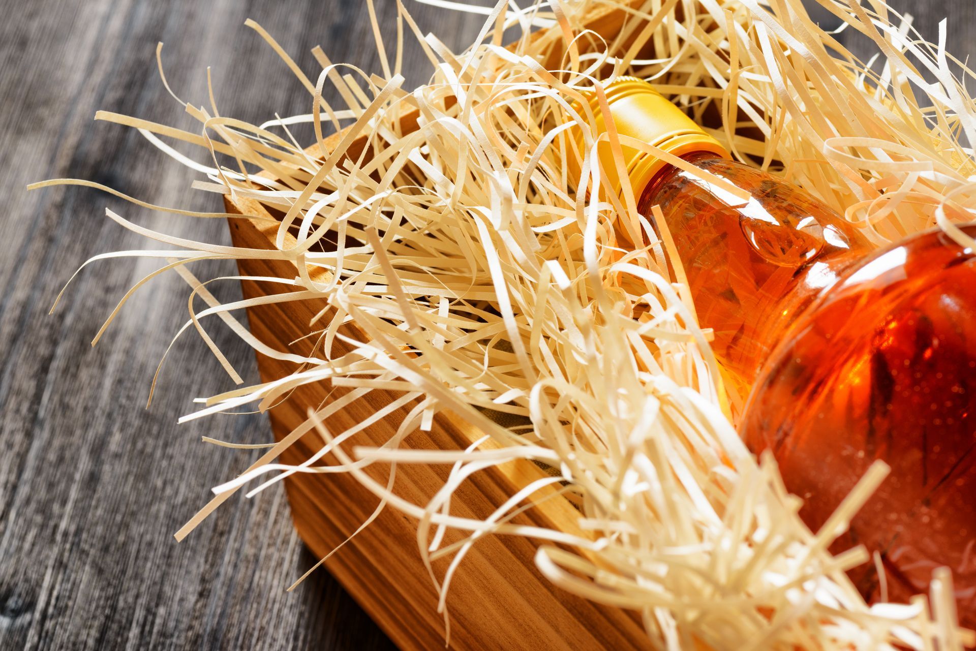 Alkohol in Geschenkbox