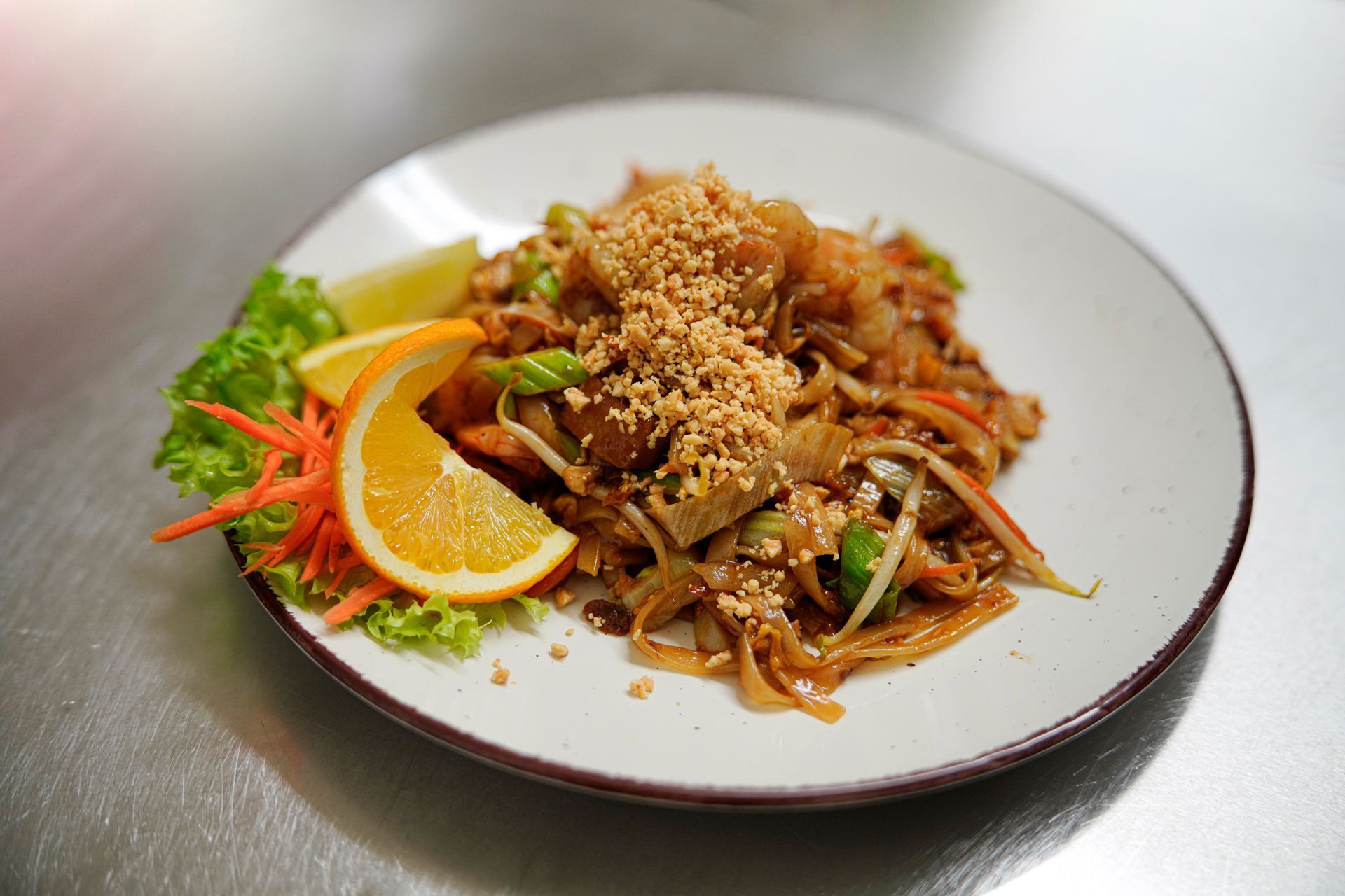 Thai Gemüse Gericht Thai Gemüse Gericht