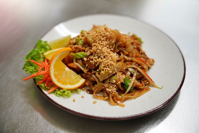 Thai Gemüse Gericht Thai Gemüse Gericht
