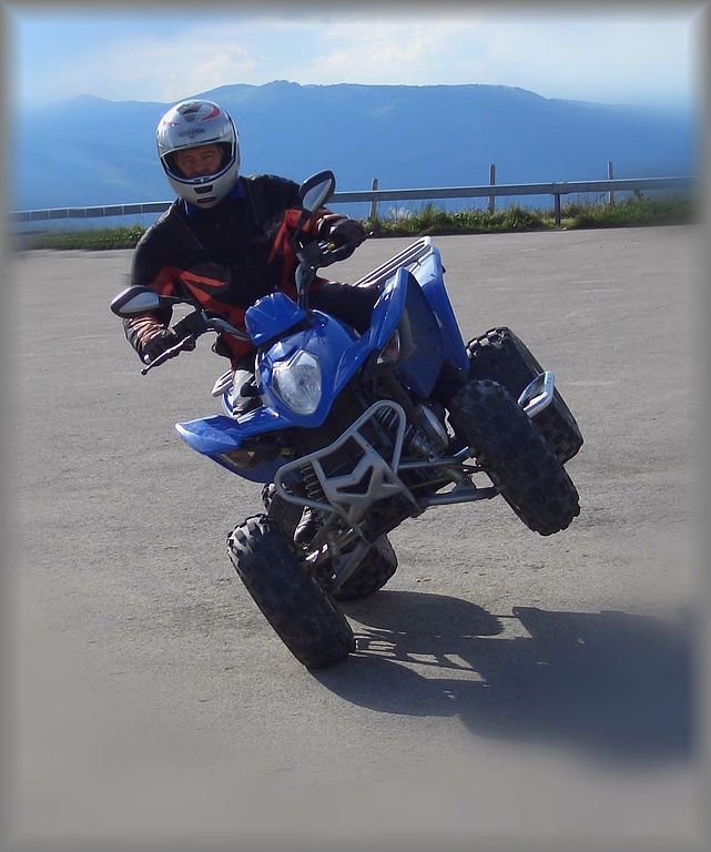 Hans-Jürg mit Quad