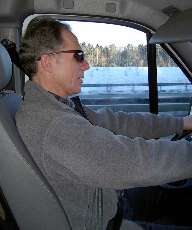 Andreas in seinem Element