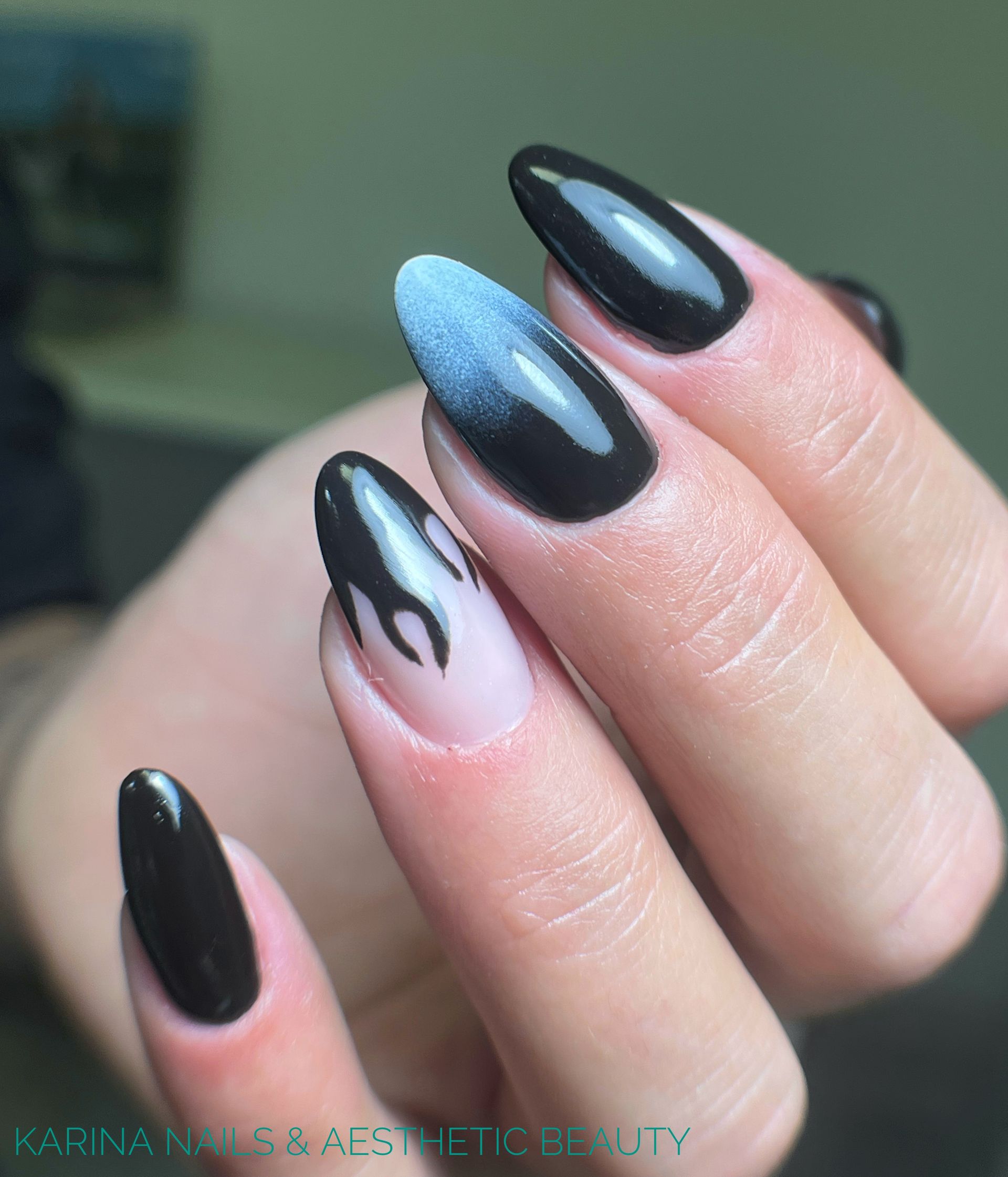  Karina Nails & Aesthetic Beauty Naildesign Zebra 