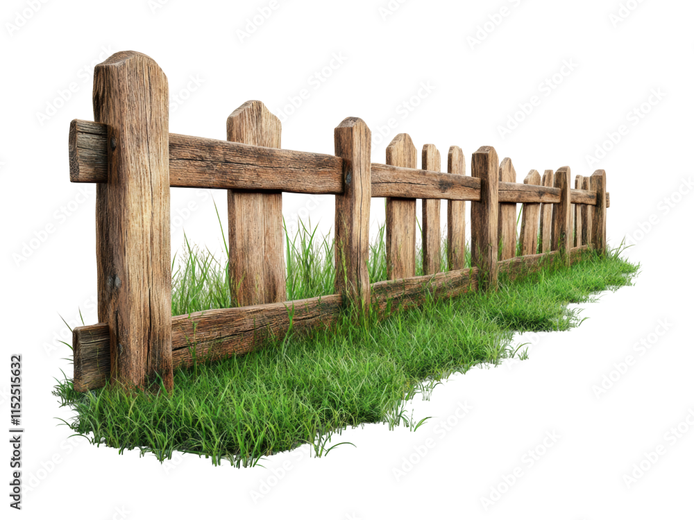 Bordure en bois