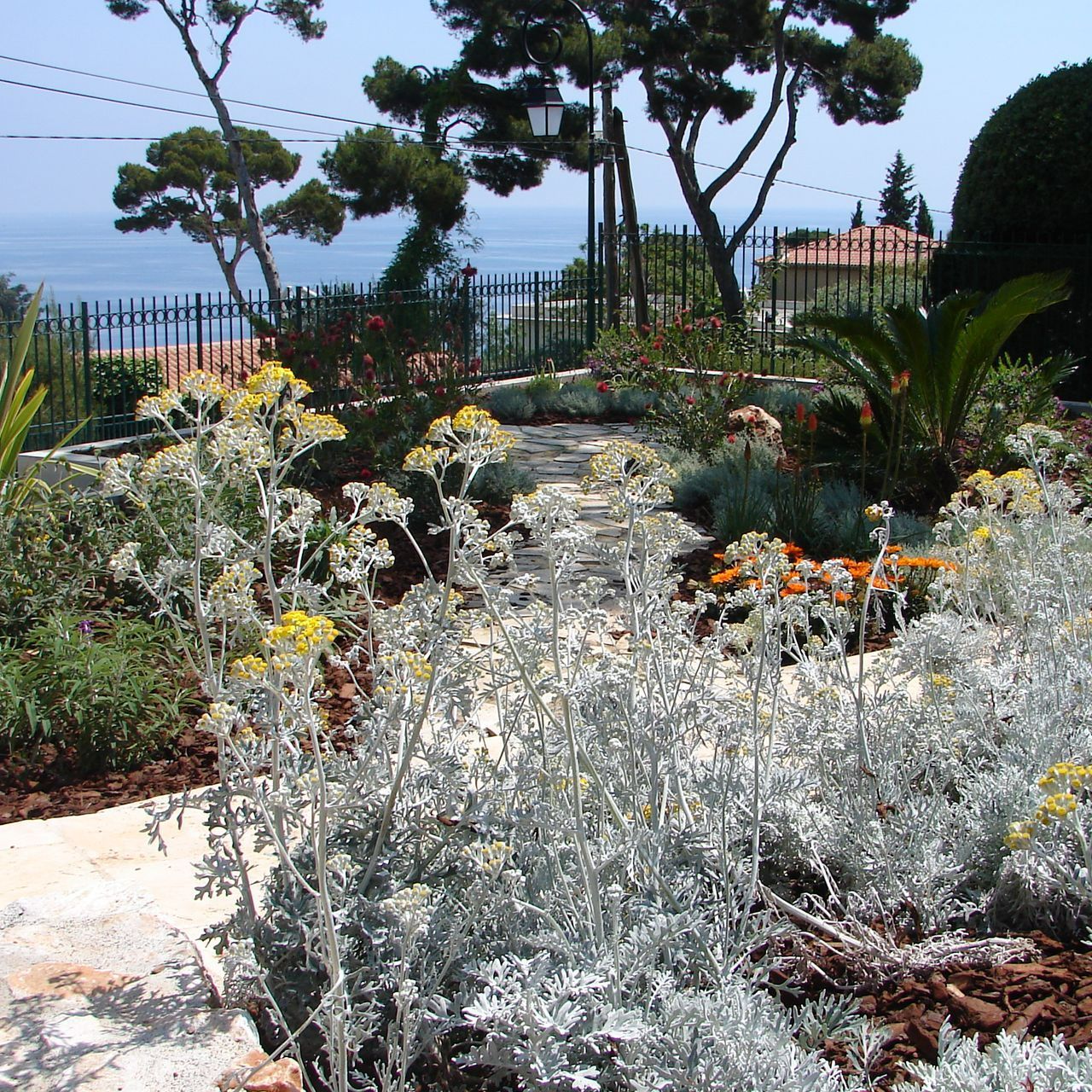 Jardin créé par l'entreprise