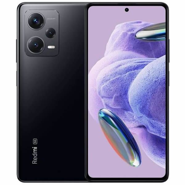 Se muestra un smartphone Redmi negro