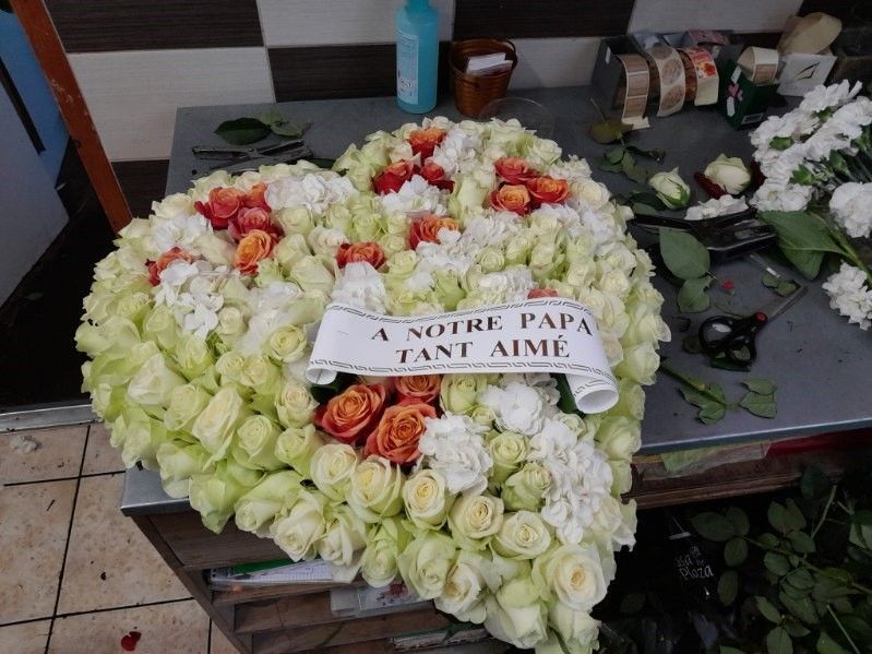 Cœur coussin de deuil