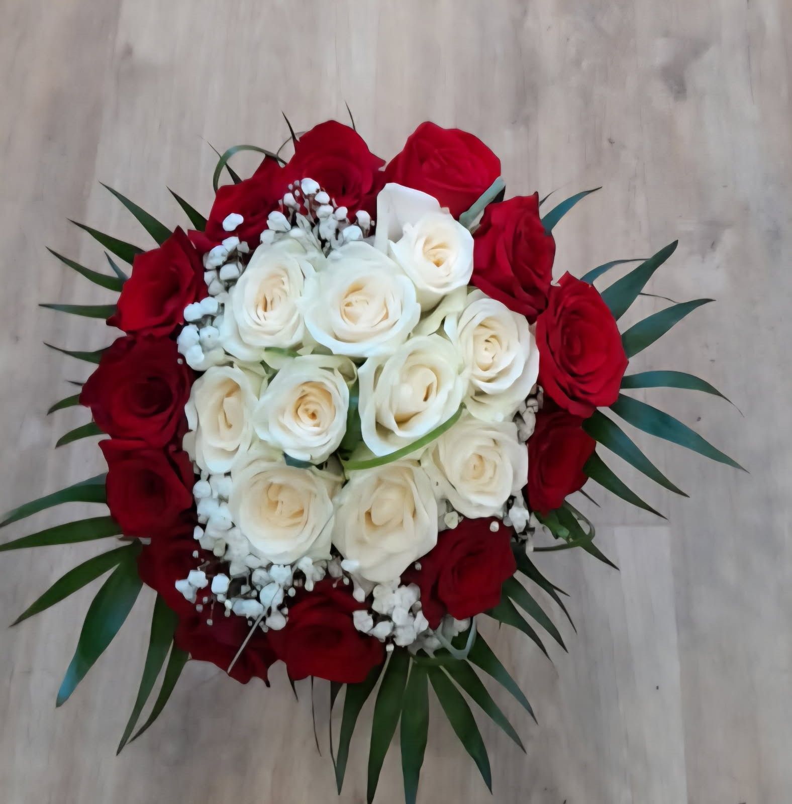 Bouquet de fleurs d'une mariée