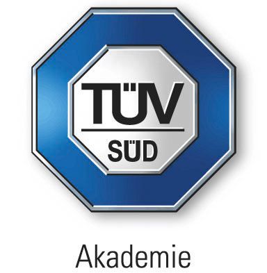 Blaues TÜV Süd Logo