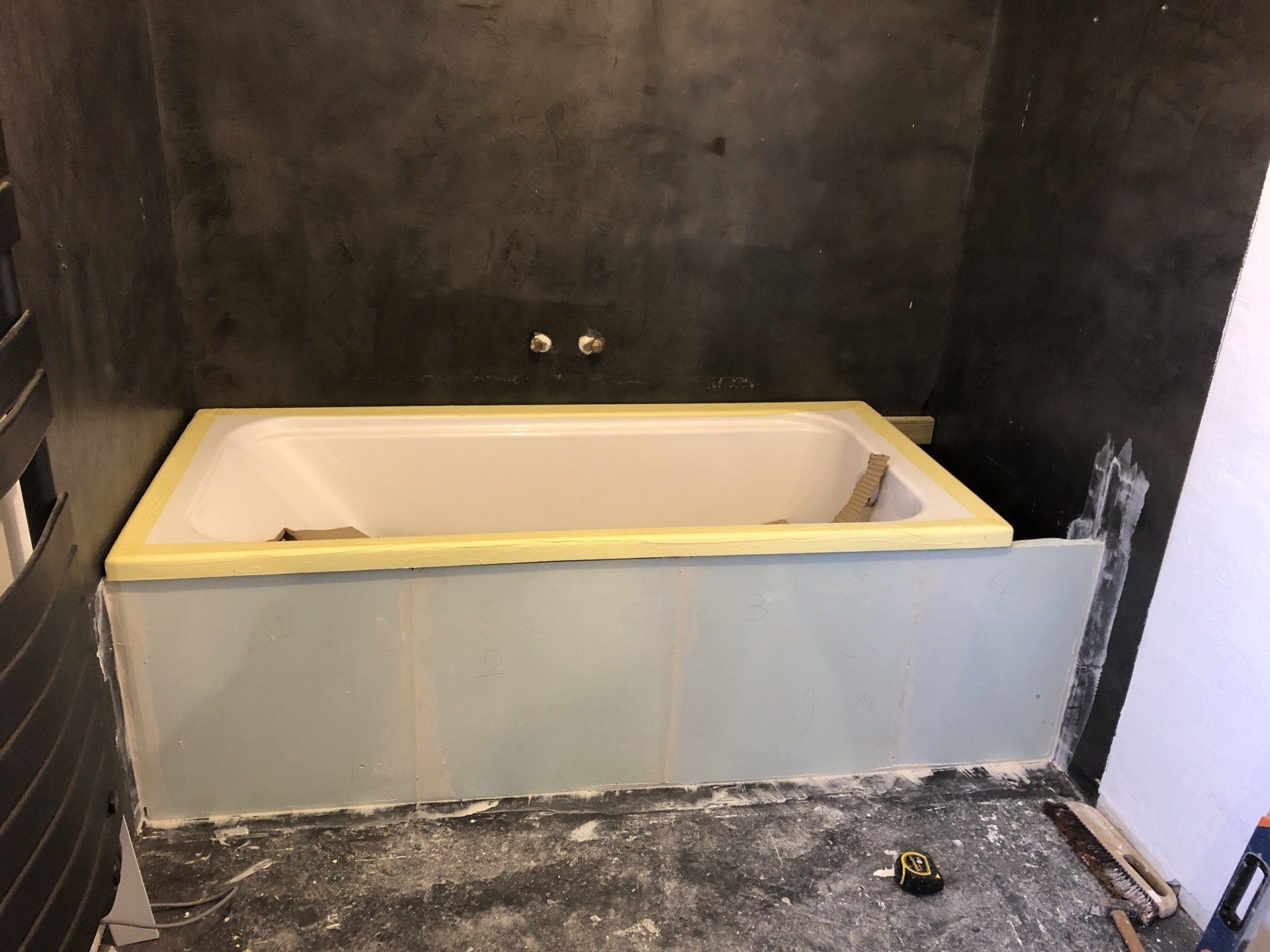 Rénovation d'une salle de bains - avant