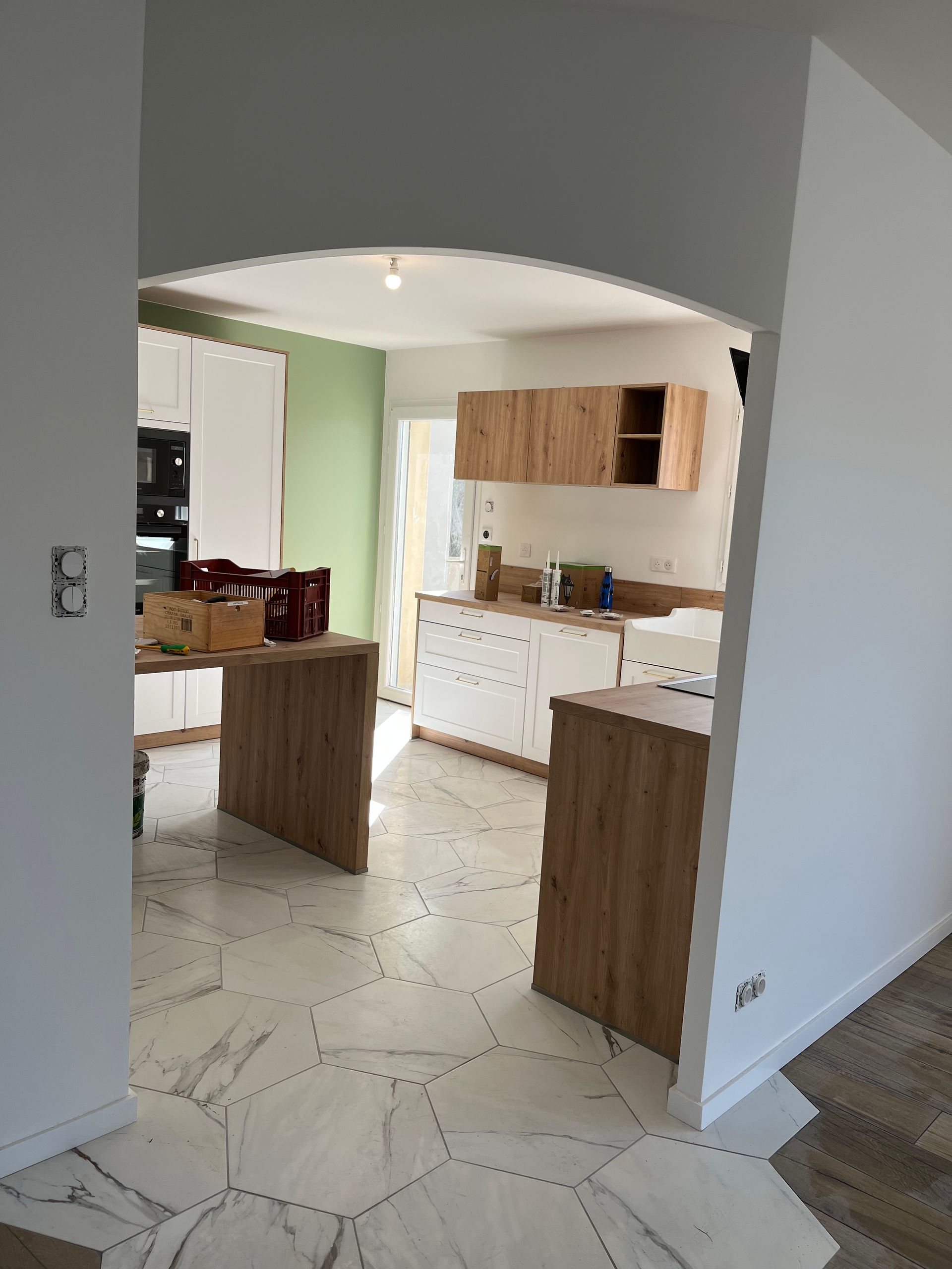 Après les travaux de salle de bains