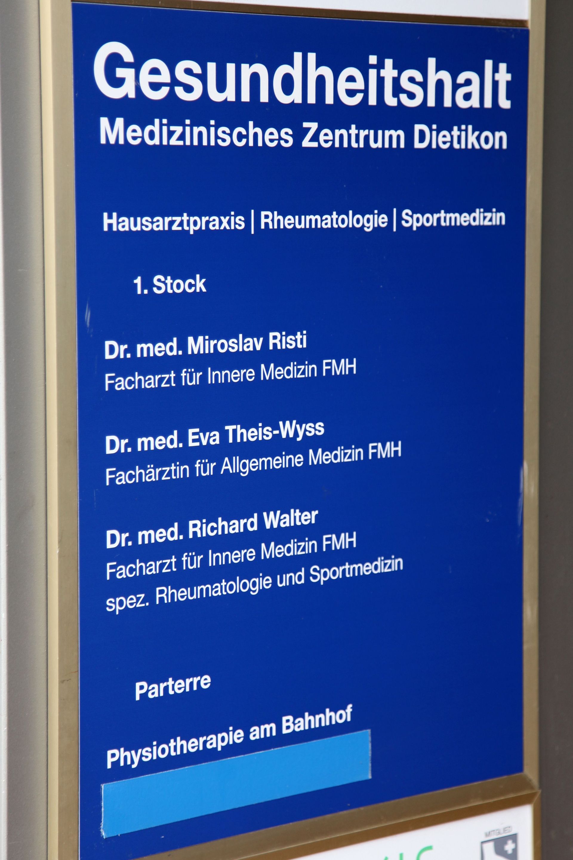 arztpraxis - gesundheitshalt - dietikon