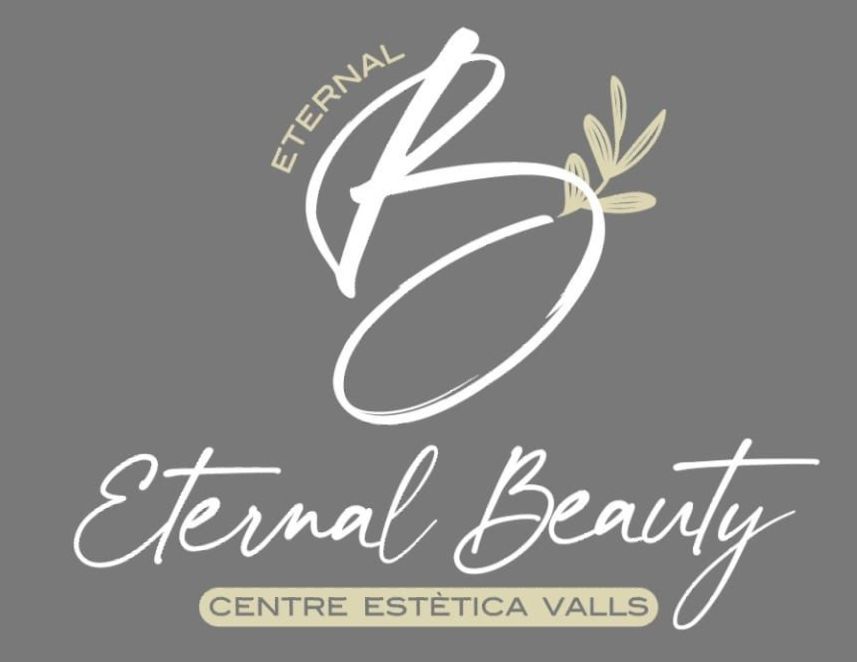 Un logotipo para el centro de belleza Eternal Estética Valls