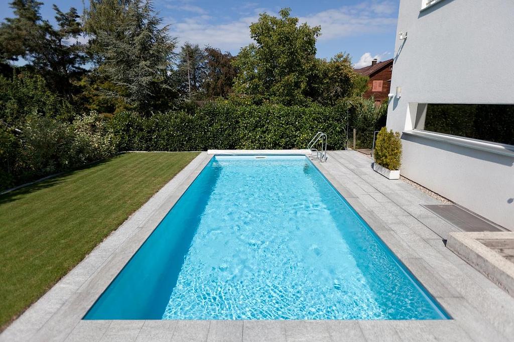 piscine coque installée