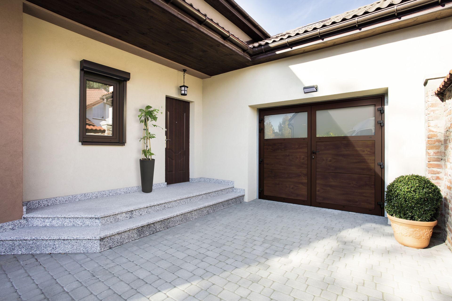 Porte de garage deux vantaux Fame Vantal