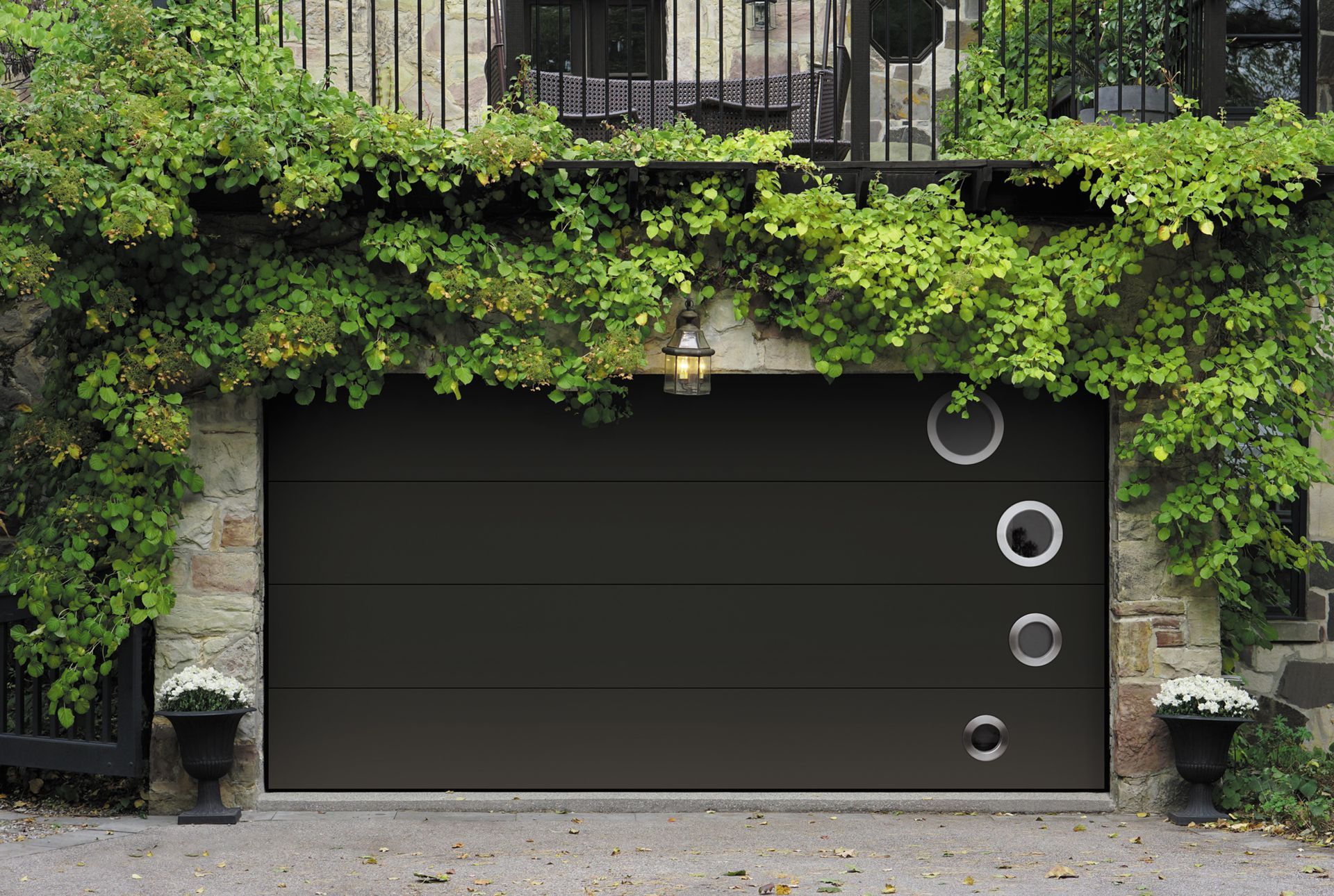 Porte de garage sectionnelle Fame Vertical