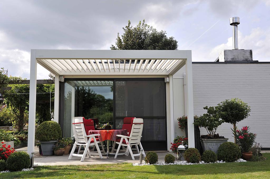 Pergola avec terrasse