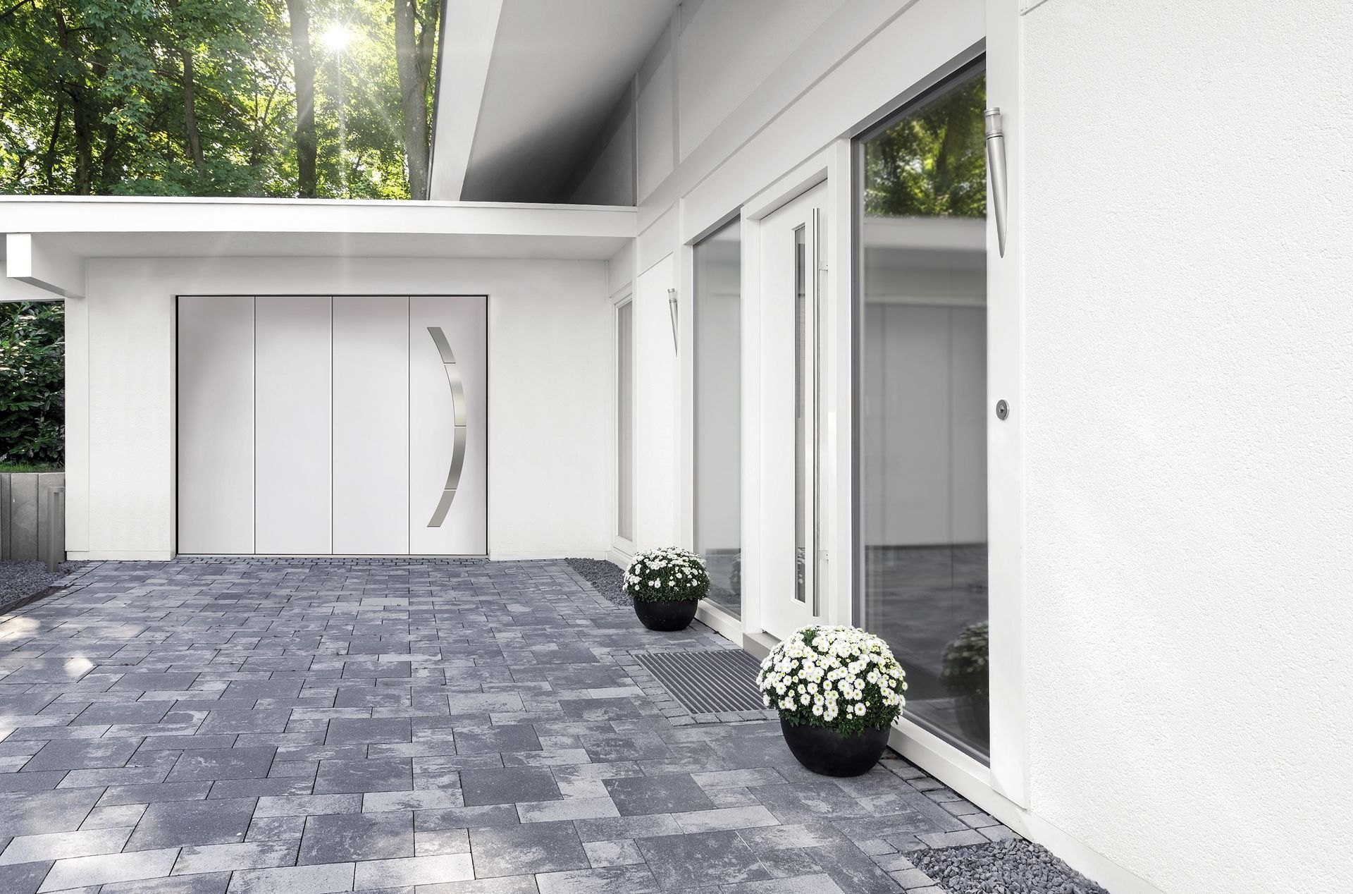 Porte de garage coulissante Fame Quadral