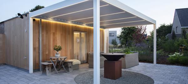 Pergola bioclimatique