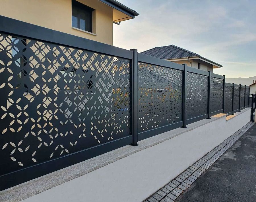 Clôture en aluminium Flaming