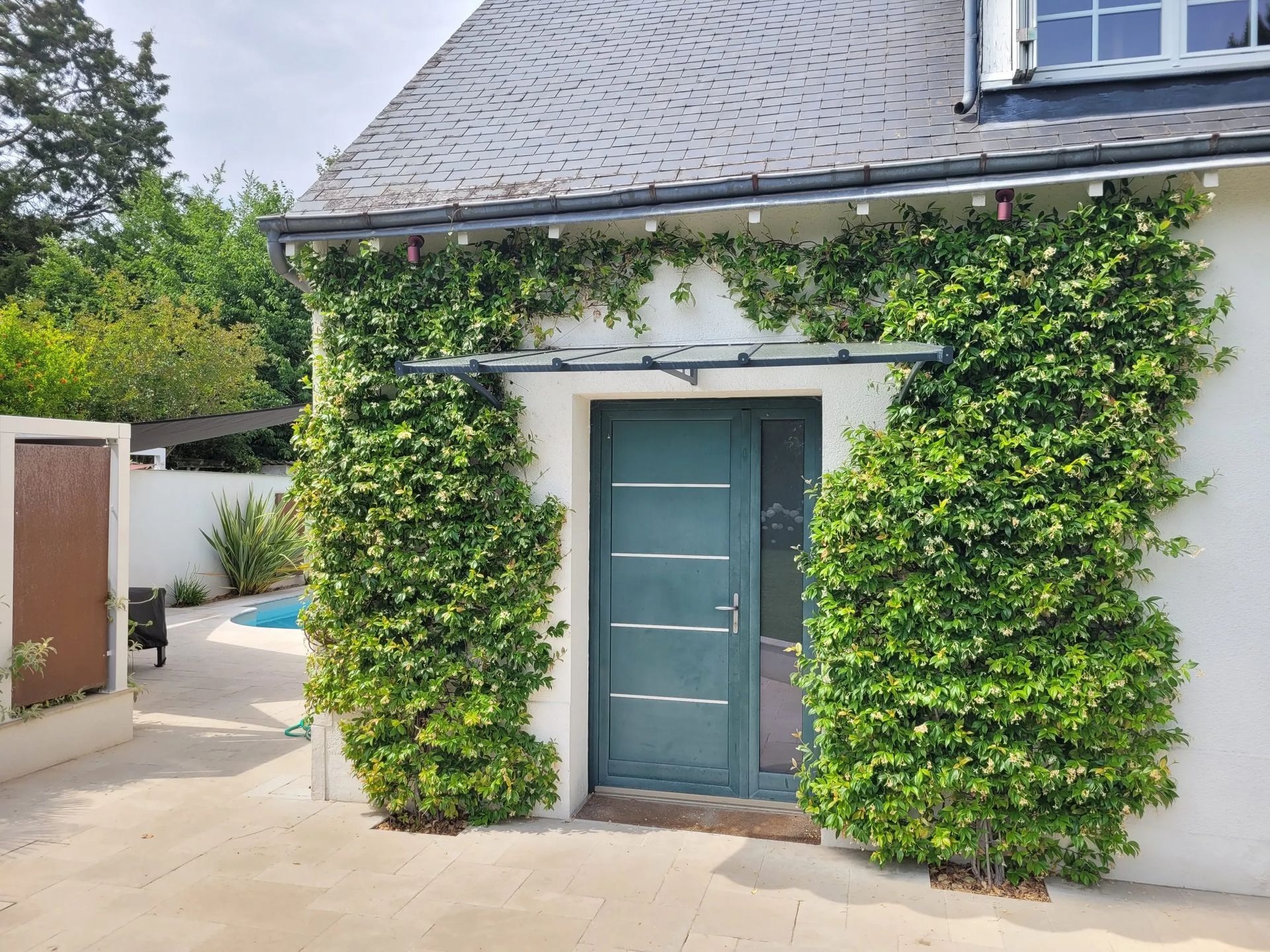 Marquise en aluminium de marque BVL Serrulac