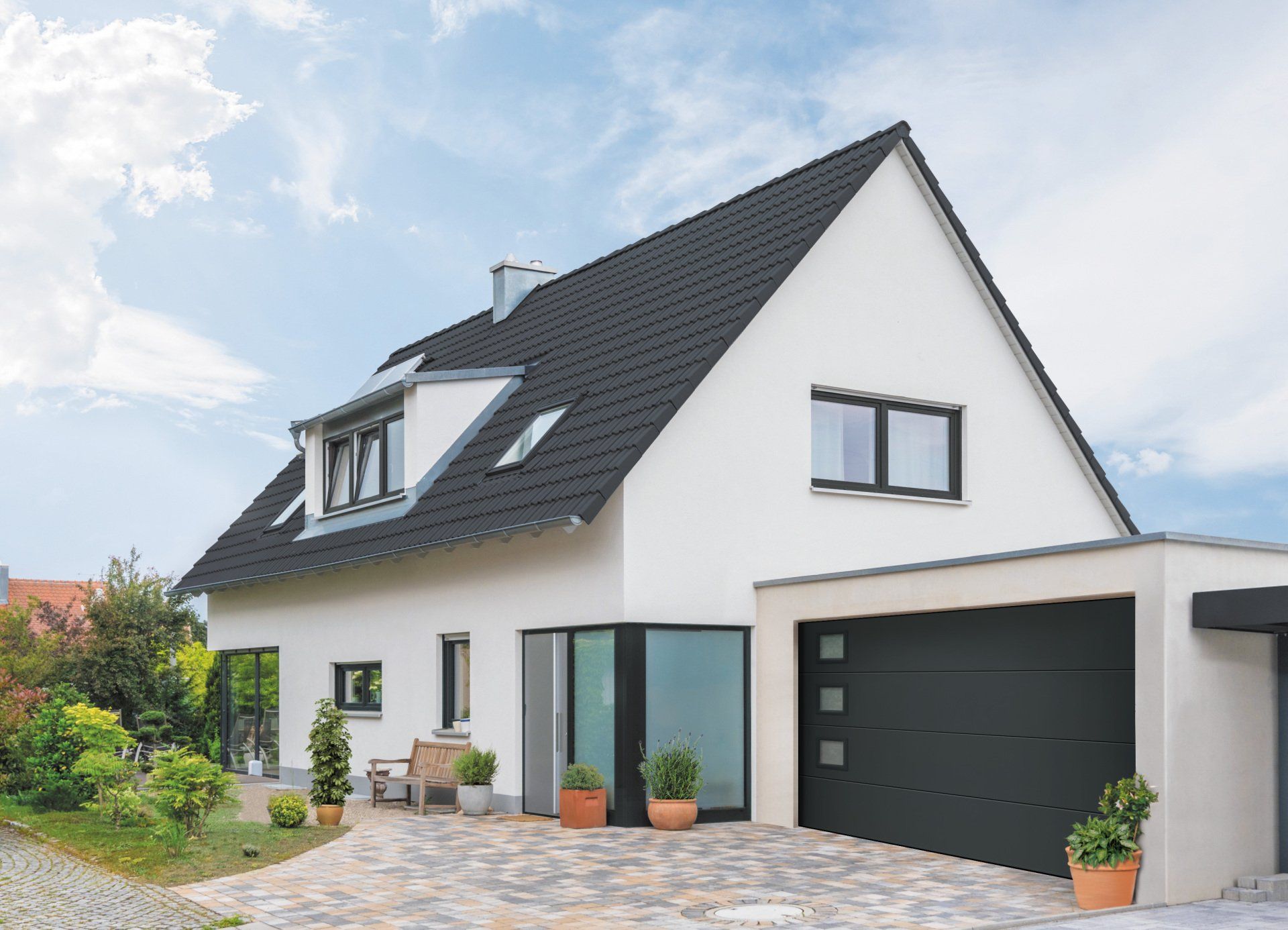 Porte de garage, modèle Fame