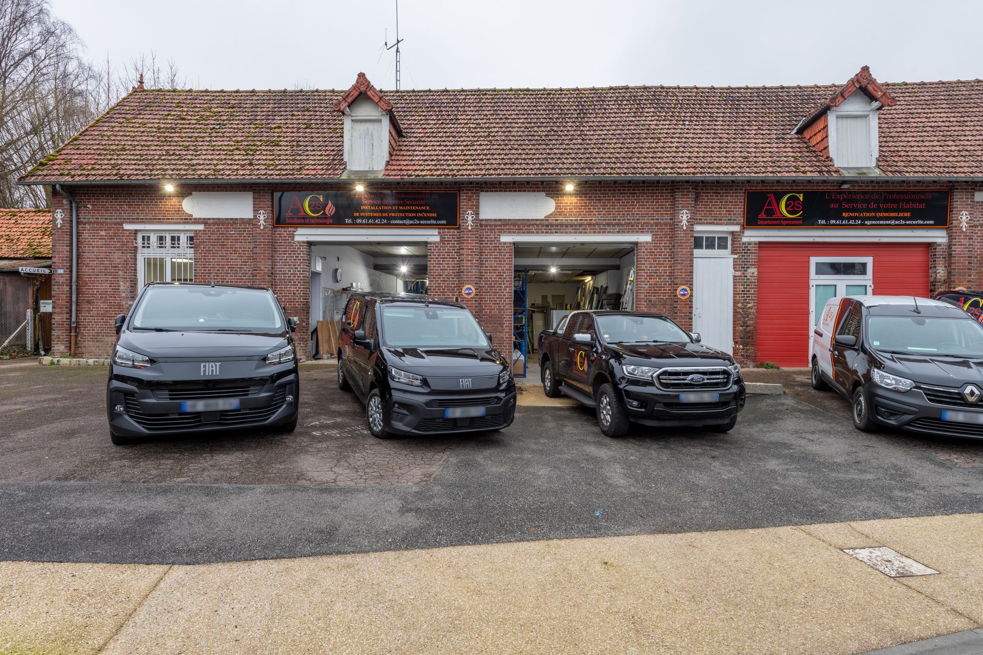 Petite flotte de véhicules