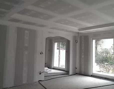 Travaux de gypserie