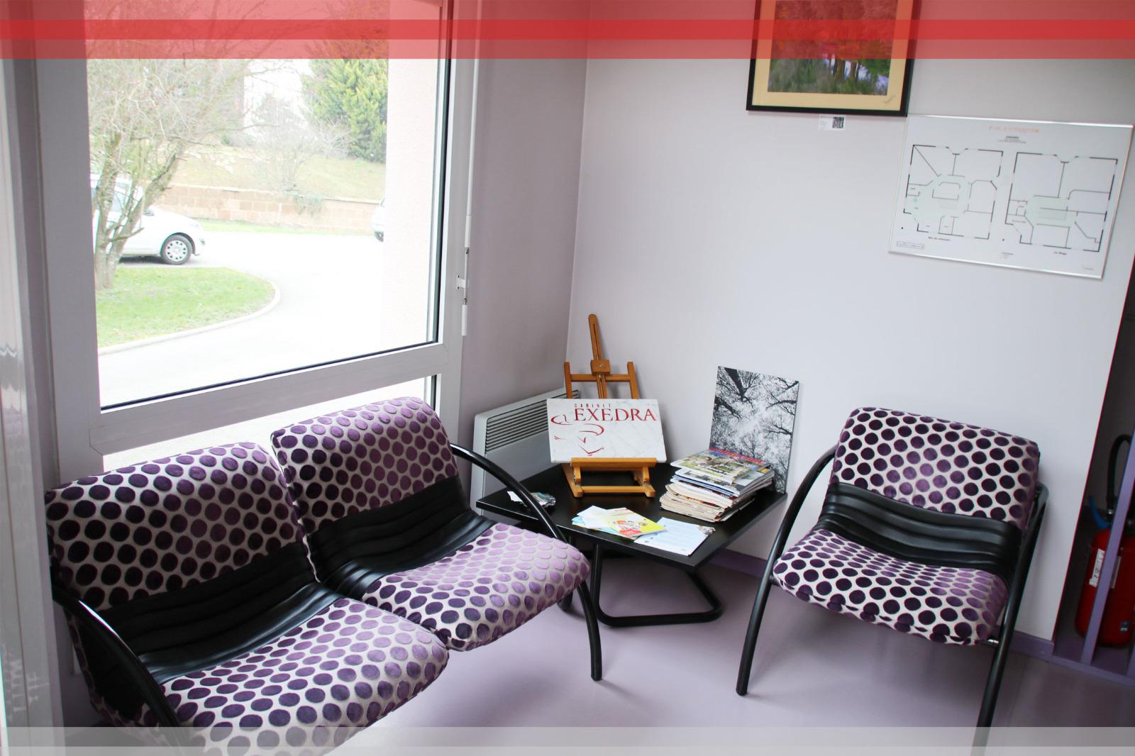 La salle d'attente de votre cabinet comptable Exedra