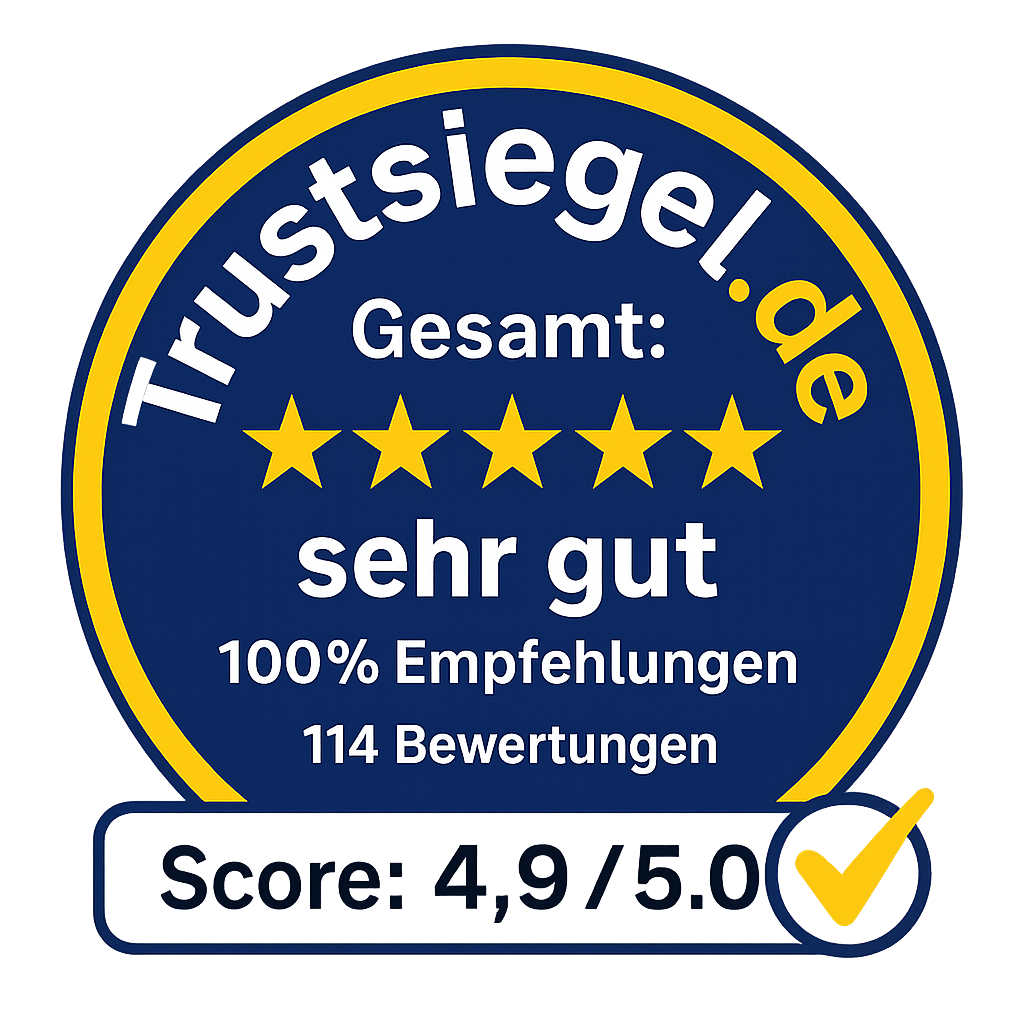 Trustsiegel badge: 