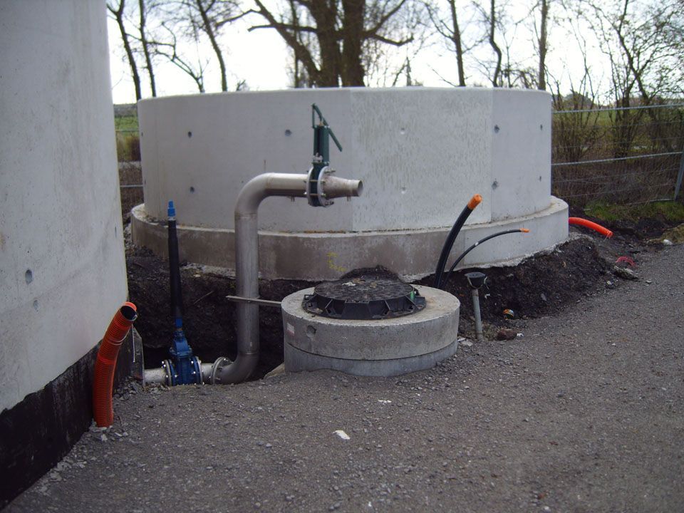 Travaux d'assainissement