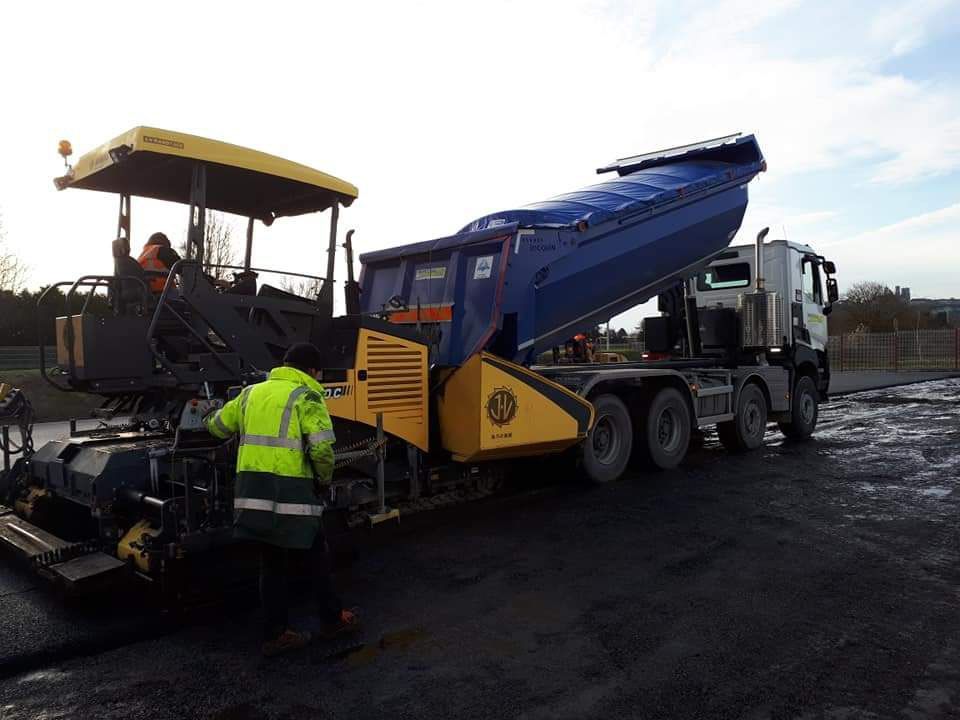 Caisson calorigé pour enrobé