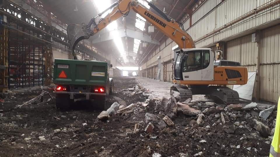 Récupération de débris pour recyclage