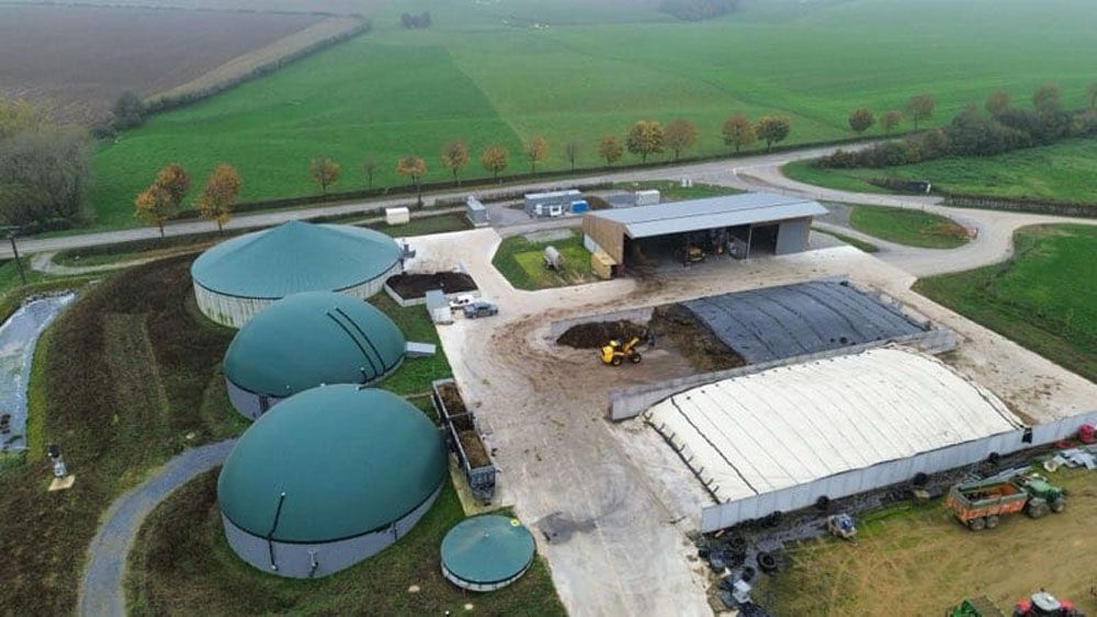 Station de méthanisation