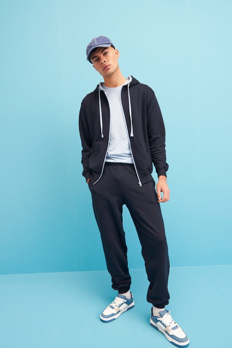 Bändeille vetoketjuhupparit - Dayprint