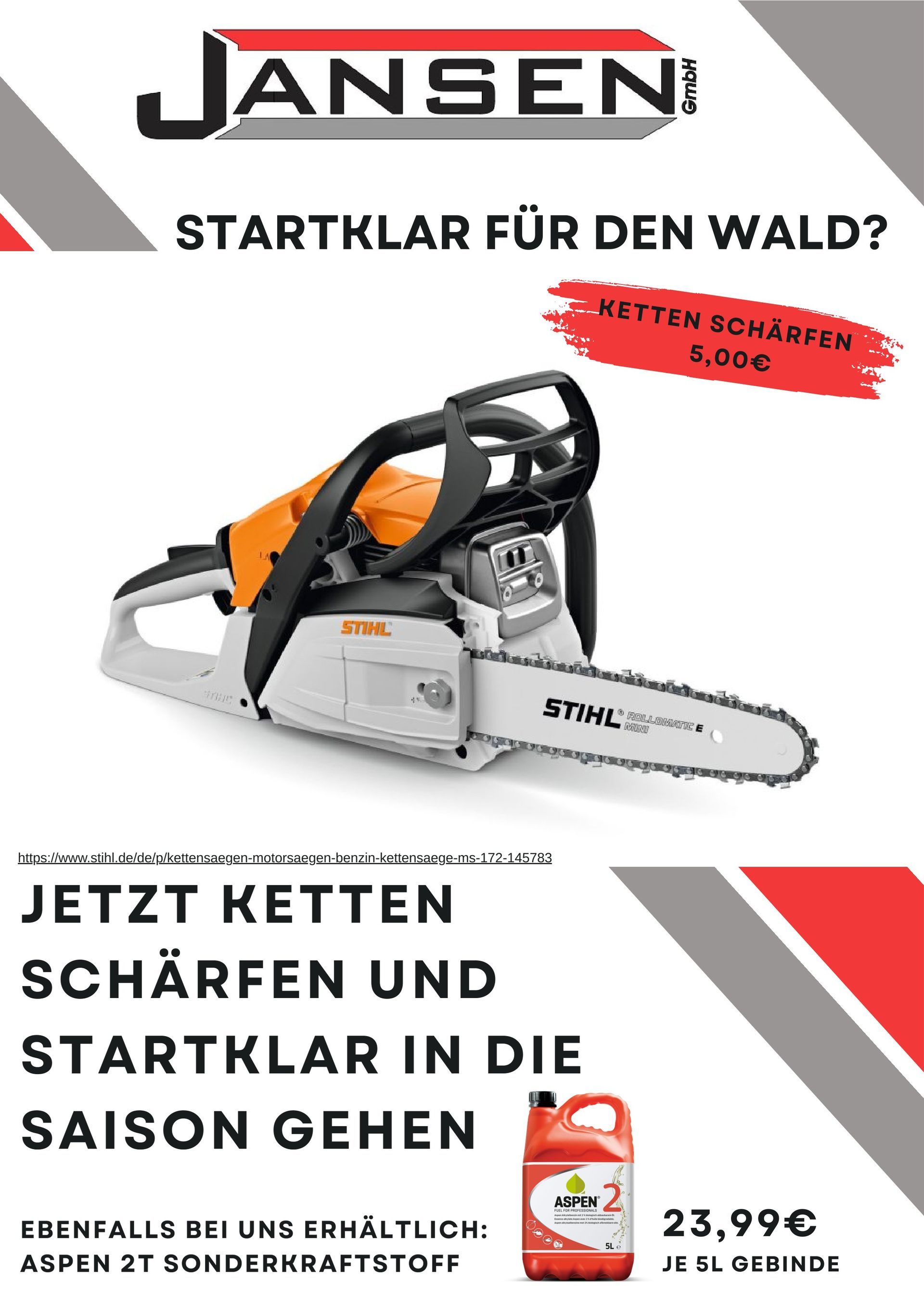 Startklar für den Wald?