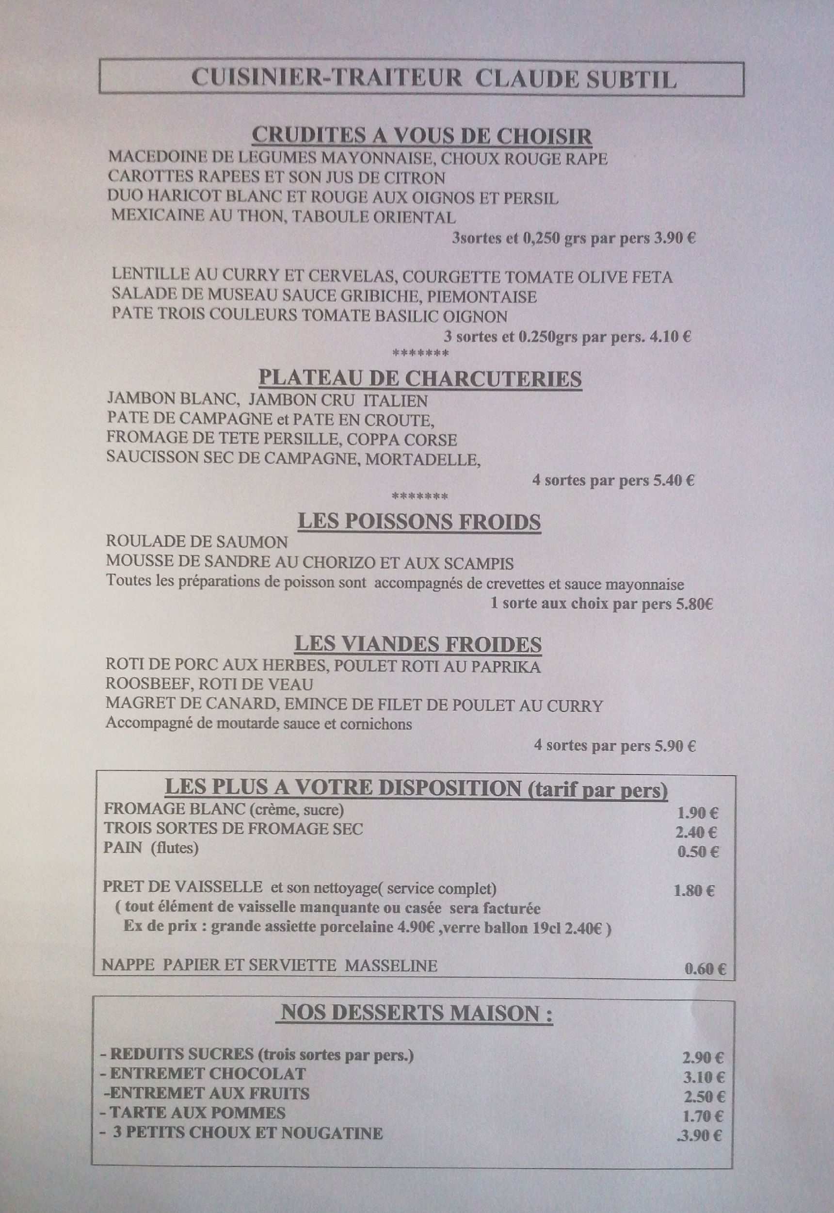 Apéritif à emporter