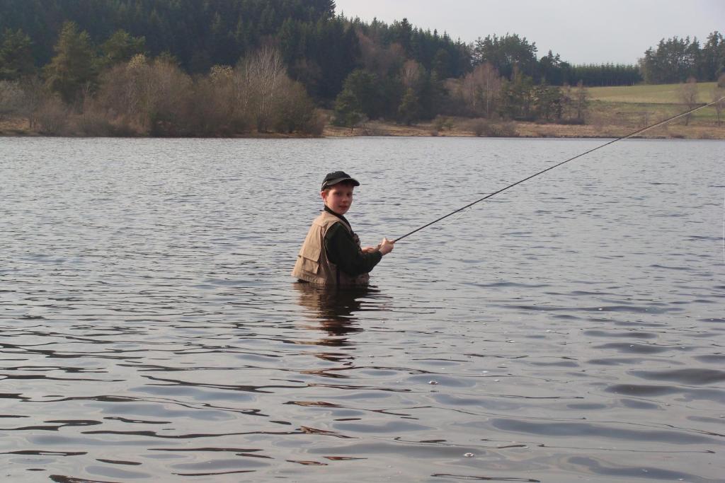 Pêche de saumon près de l'hôtel