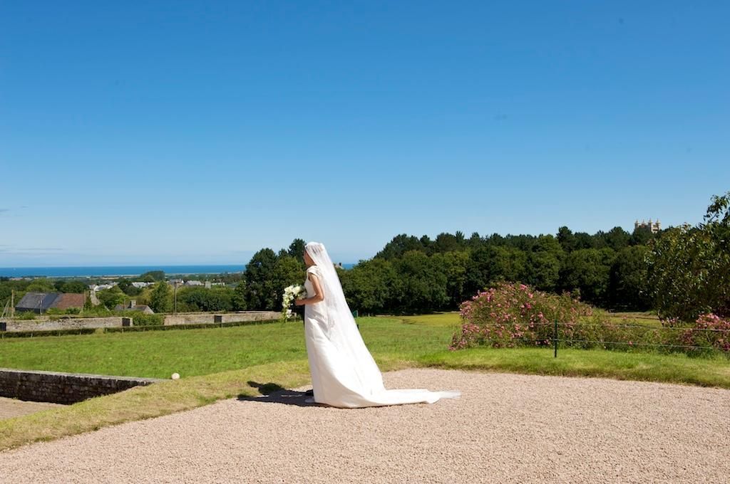 Mariée paysage
